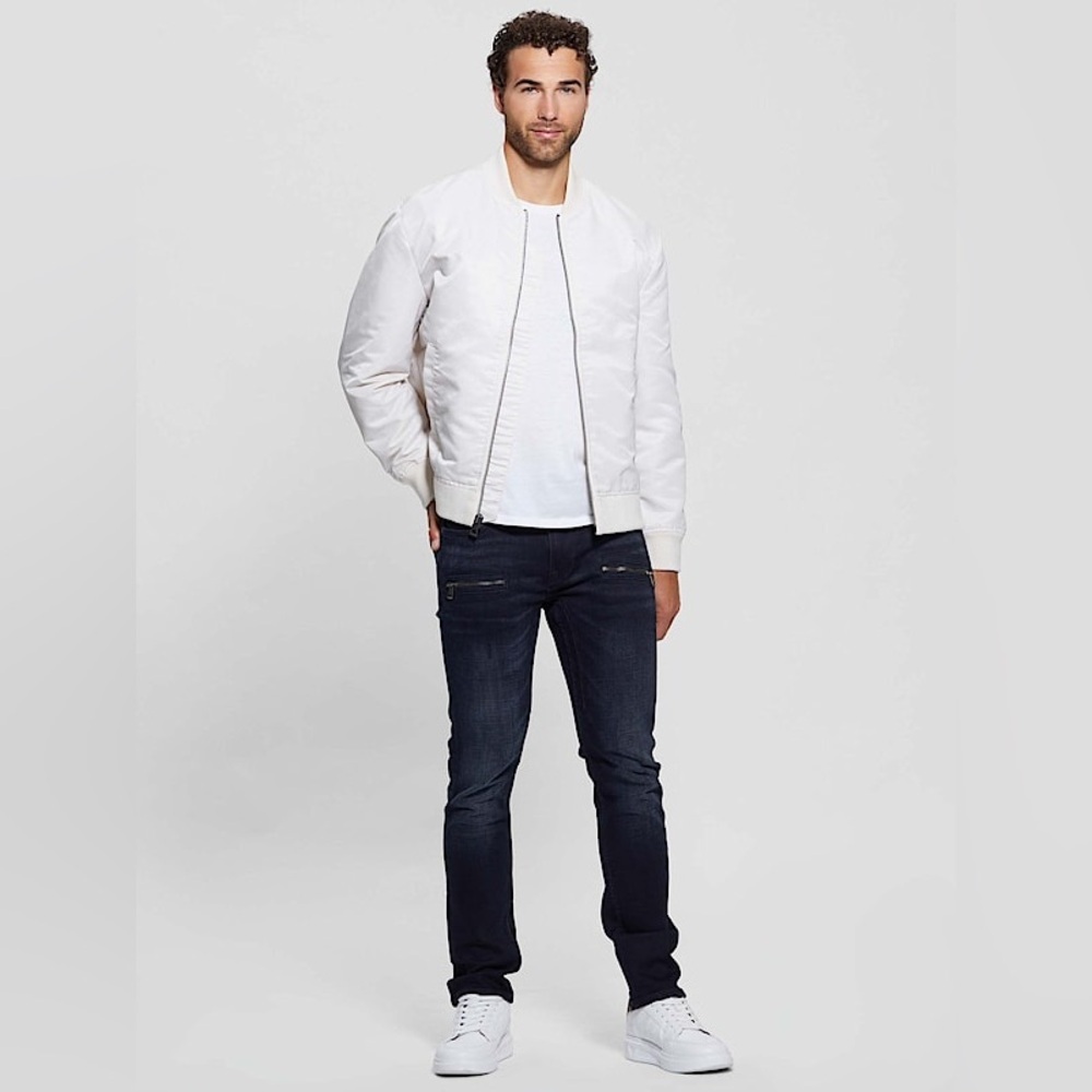 New Guess Men's Finnley Straight Denim Jeans - Picture 5 of 16